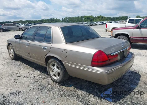 2003 Mercury Grand Marquis Gs from USA, damaged, VIN 2MEFM74W43X662190
